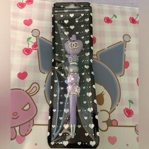 Chanel Purple Pen